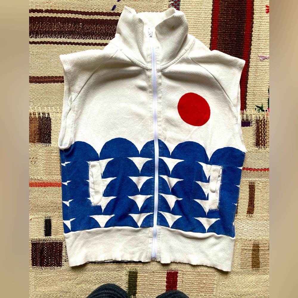 Bobo Choses zip up sweatshirt vest